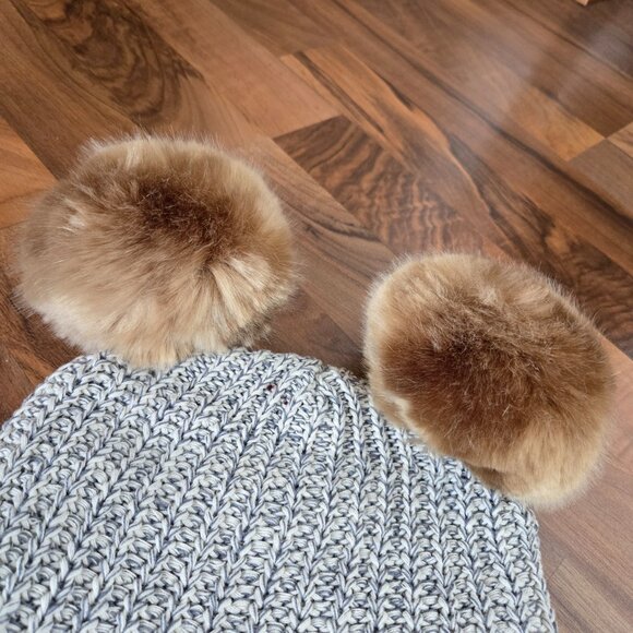 Love your melon double pom hat - Picture 2 of 3